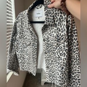 Pistola animal/leopard print jacket